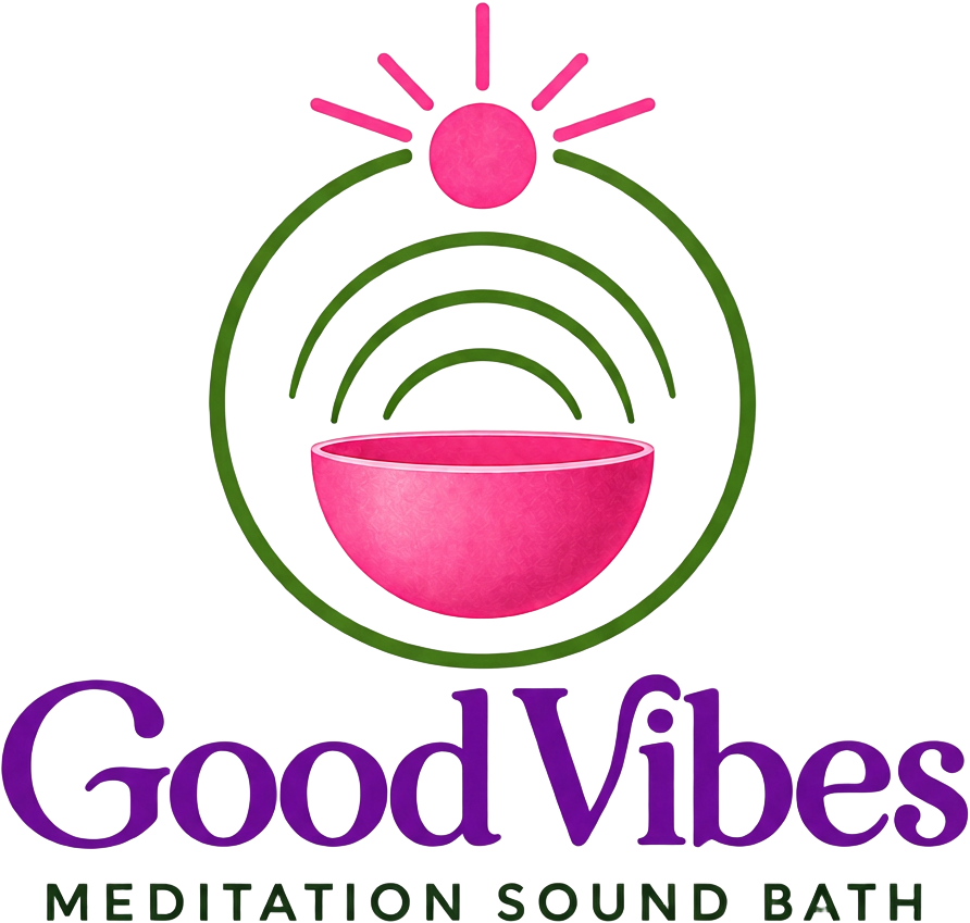 Good Vibes Meditation Sound Bath logo
